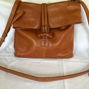 Dooney & Bourke Florentine Leather Bag with Toggle closure